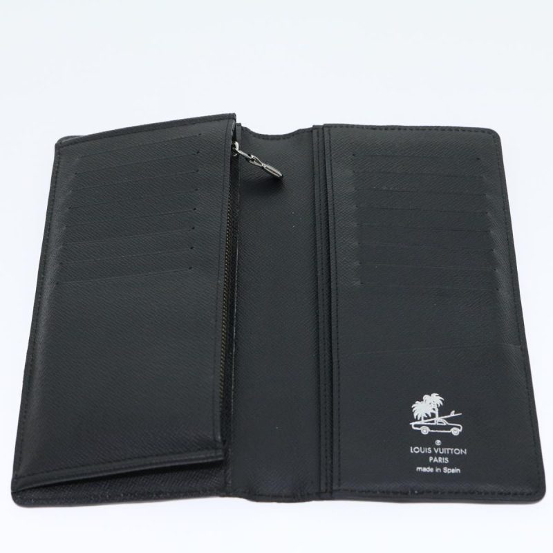 LOUIS VUITTON Eclipse Split Portefeuille Braza Long Wallet M63027 LV 30731A - Logoexplore - Image 8