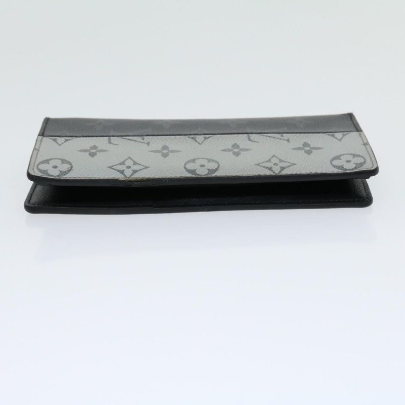 LOUIS VUITTON Eclipse Split Portefeuille Braza Long Wallet M63027 LV 30731A - Logoexplore - Image 4