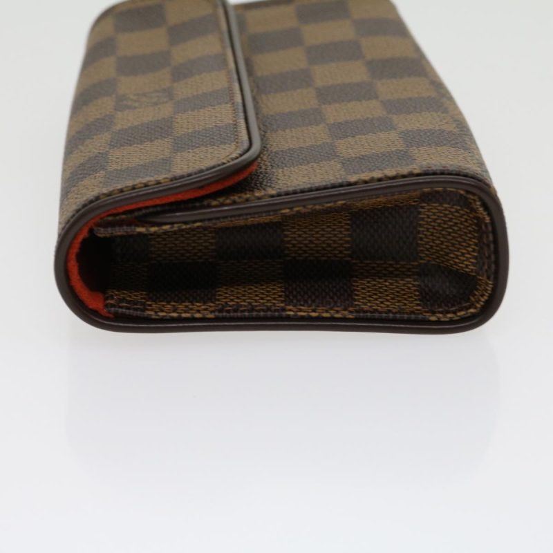 LOUIS VUITTON Damier Ebene Pochette Florentine Waist Bag N51856  30752A - Logoexplore - Image 4