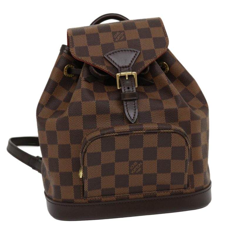 LOUIS VUITTON Damier Ebene Montsouris PM Backpack Auth 31178A - Logoexplore