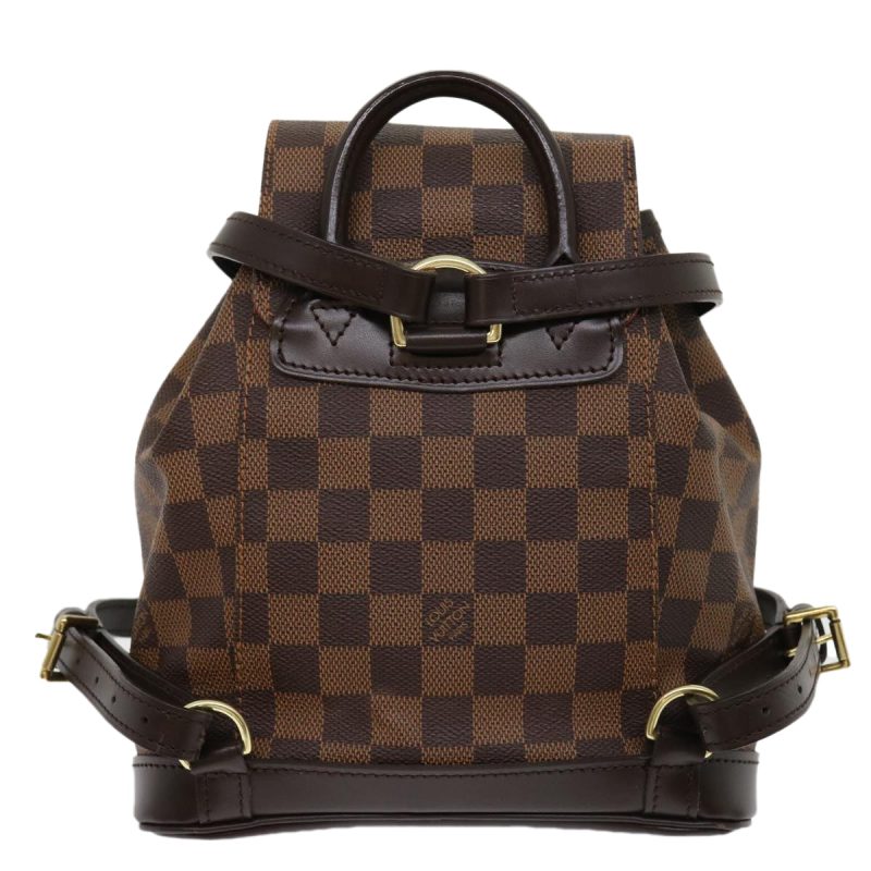 LOUIS VUITTON Damier Ebene Montsouris PM Backpack Auth 31178A - Logoexplore - Image 2