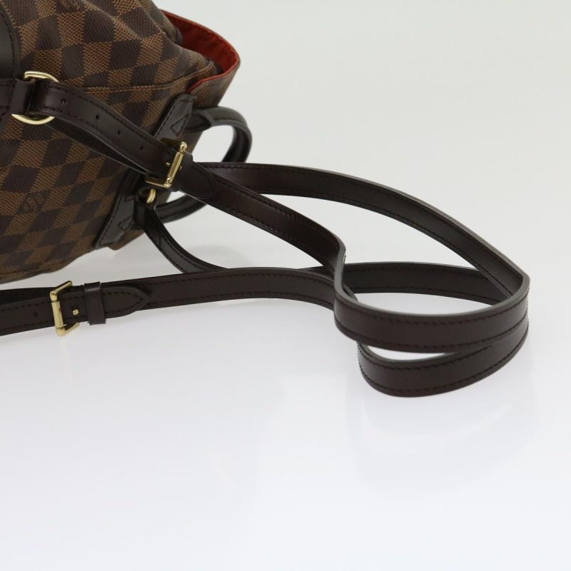 LOUIS VUITTON Damier Ebene Montsouris PM Backpack Auth 31178A - Logoexplore - Image 8