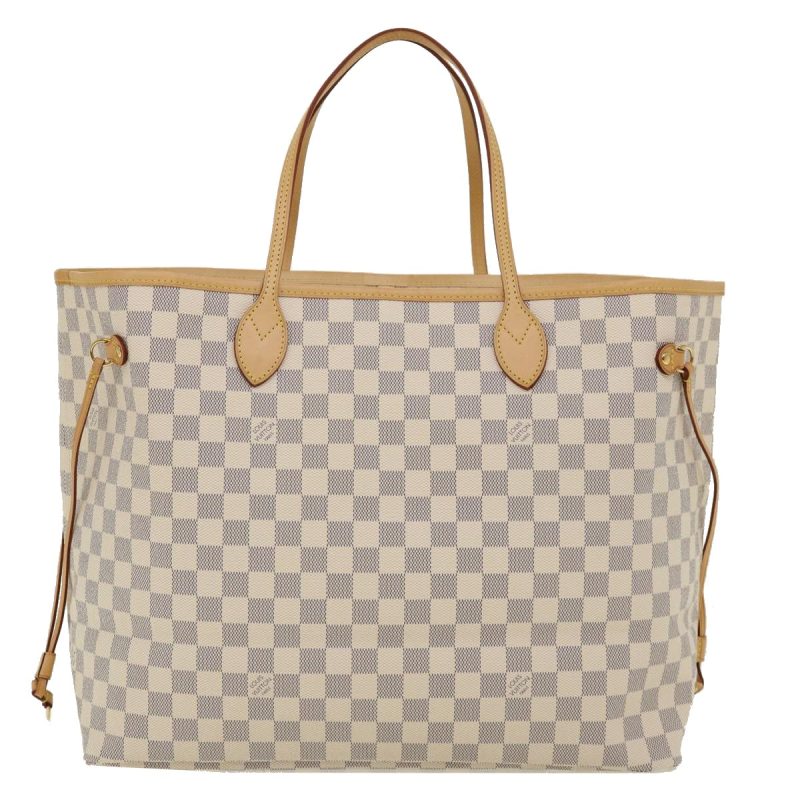 LOUIS VUITTON Damier Azur Neverfull GM Tote Bag N41360 LV  31476 - Logoexplore - Image 2