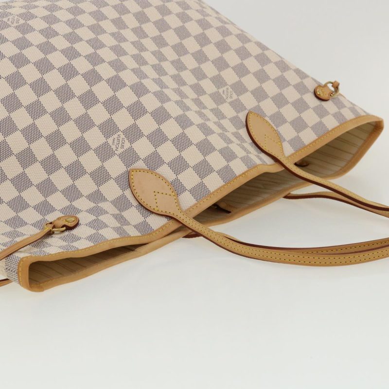 LOUIS VUITTON Damier Azur Neverfull GM Tote Bag N41360 LV  31476 - Logoexplore - Image 6