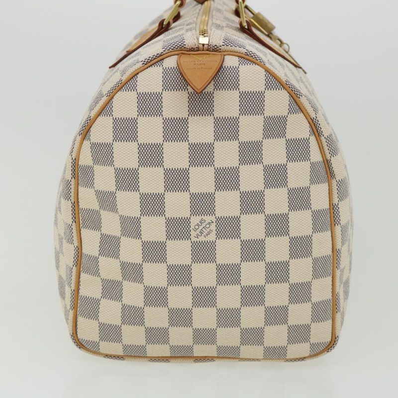 LOUIS VUITTON Damier Azur Speedy 35 Hand Bag N41535  31686A - Logoexplore - Image 4