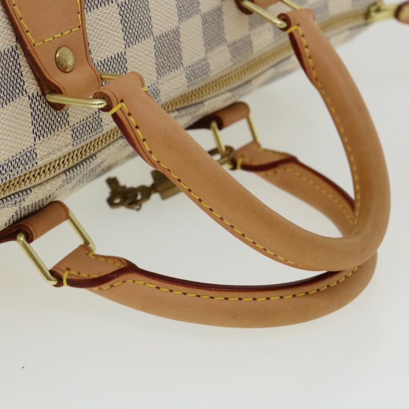 LOUIS VUITTON Damier Azur Speedy 35 Hand Bag N41535  31686A - Logoexplore - Image 7