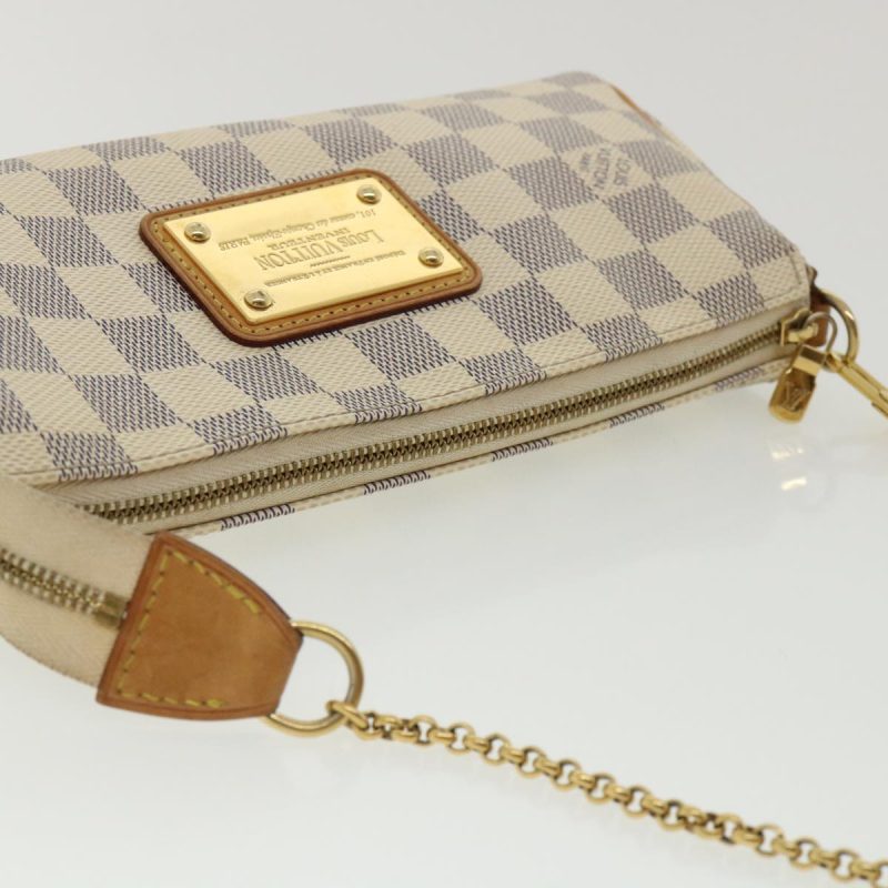 LOUIS VUITTON Damier Azur Eva Shoulder Bag 2way N55214 31850A - Logoexplore - Image 6