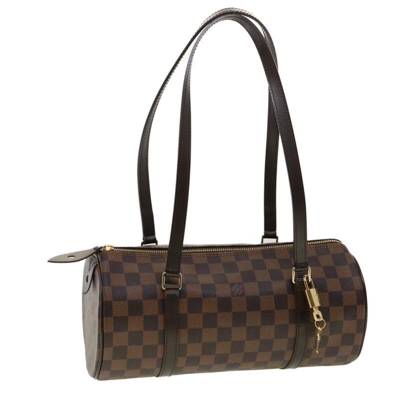LOUIS VUITTON Damier Ebene Papillon 30 Hand Bag N41210 31858A - Logoexplore
