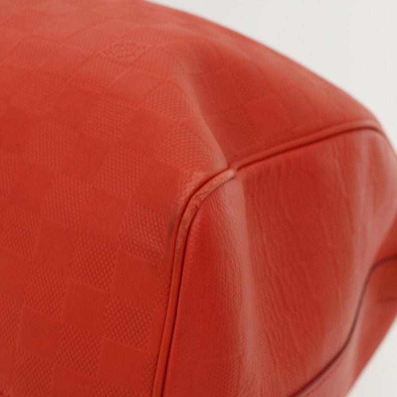 LOUIS VUITTON Damier Infini Keepall Bandouliere 45 Boston Bag Red 31886 - Logoexplore - Image 8