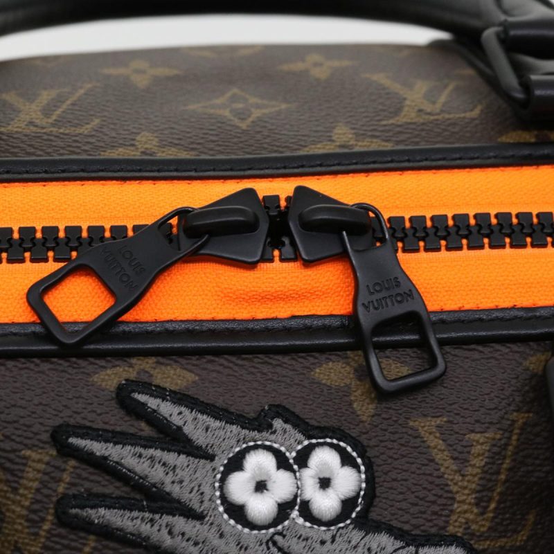 LOUIS VUITTON Cartoon Virgil Keepall Bandouliere50 Boston Bag M45616 Auth 31893A - Logoexplore - Image 9