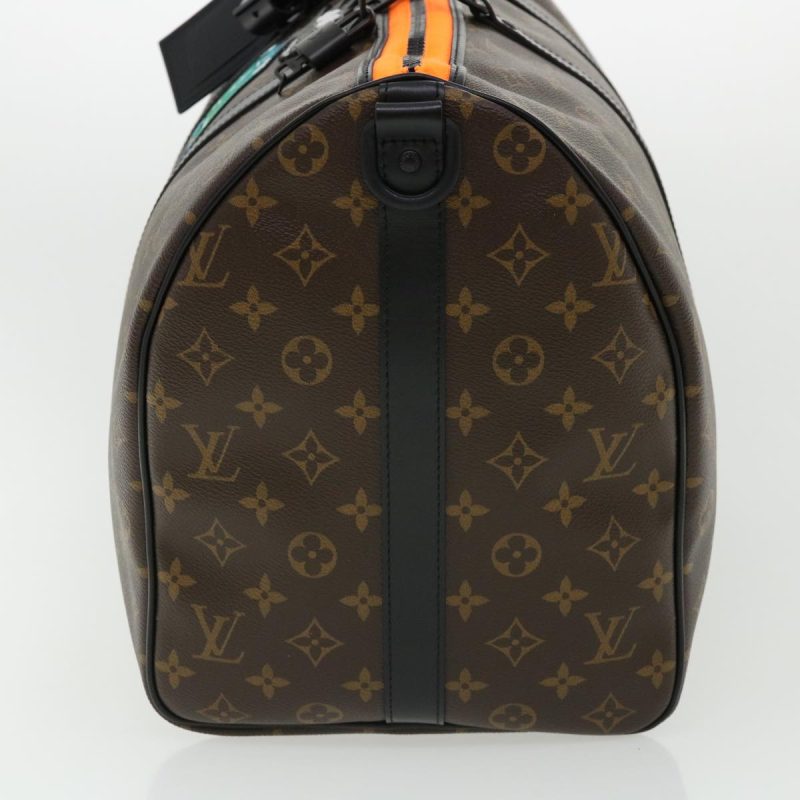 LOUIS VUITTON Cartoon Virgil Keepall Bandouliere50 Boston Bag M45616 Auth 31893A - Logoexplore - Image 3