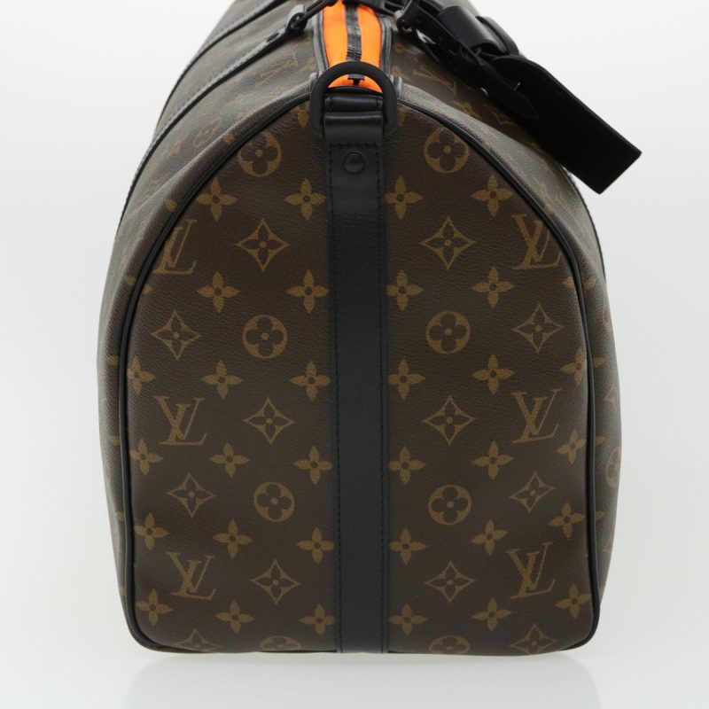 LOUIS VUITTON Cartoon Virgil Keepall Bandouliere50 Boston Bag M45616 Auth 31893A - Logoexplore - Image 4
