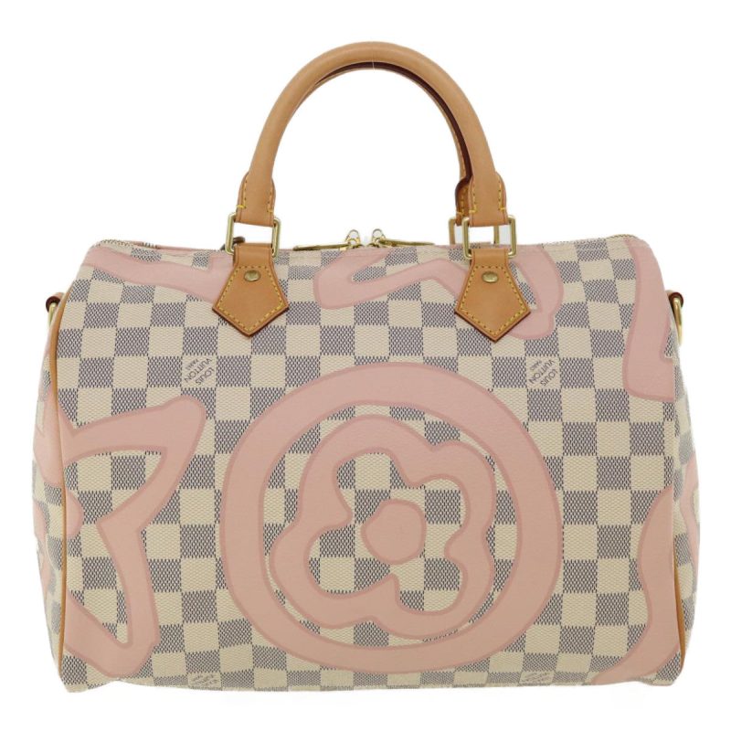 LOUIS VUITTON Damier Azur Tahiti Speedy Bandouliere30 HandBag 2Way N41052 32592A - Logoexplore - Image 2