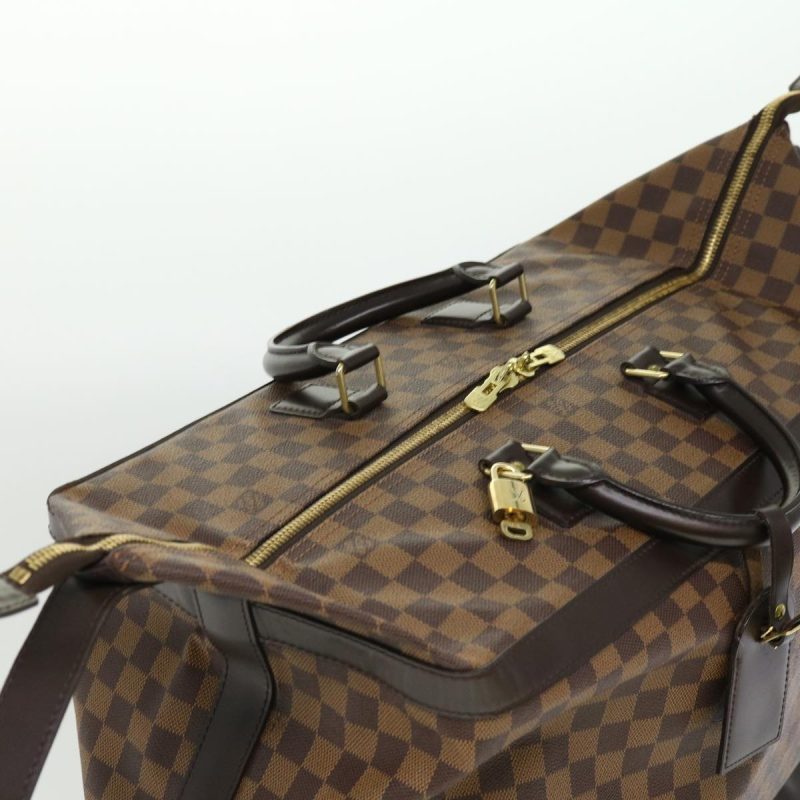 LOUIS VUITTON Damier Ebene Grimo Boston Bag N41160  32594A - Logoexplore - Image 9