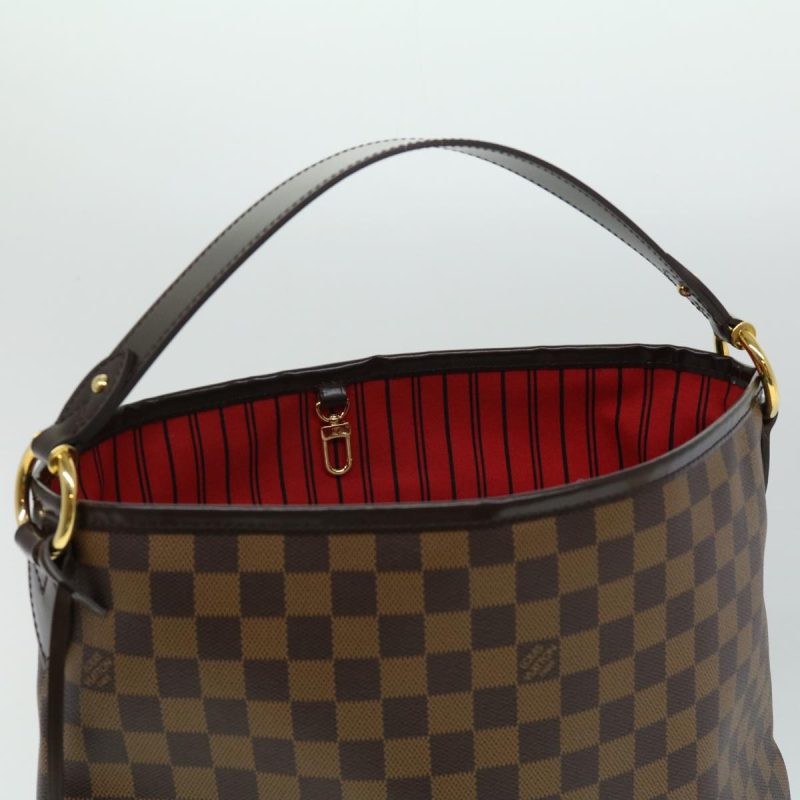 LOUIS VUITTON Damier Ebene Delightful PM Shoulder Bag N41459 32626A - Logoexplore - Image 7
