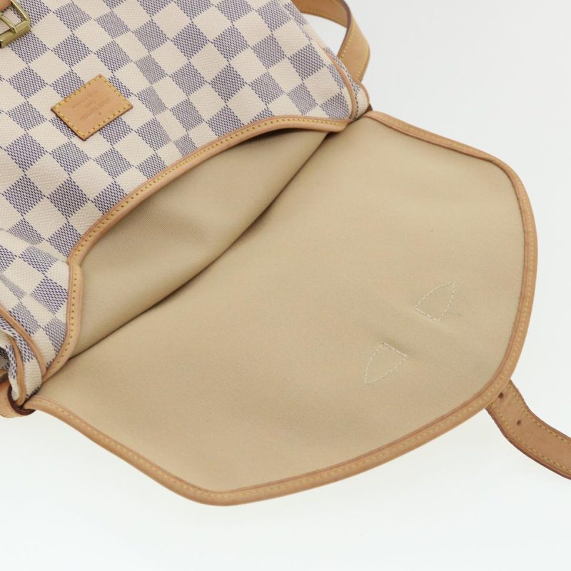 LOUIS VUITTON Damier Azur Saumur 30 Shoulder Bag SPO N48202 32766A - Logoexplore - Image 9