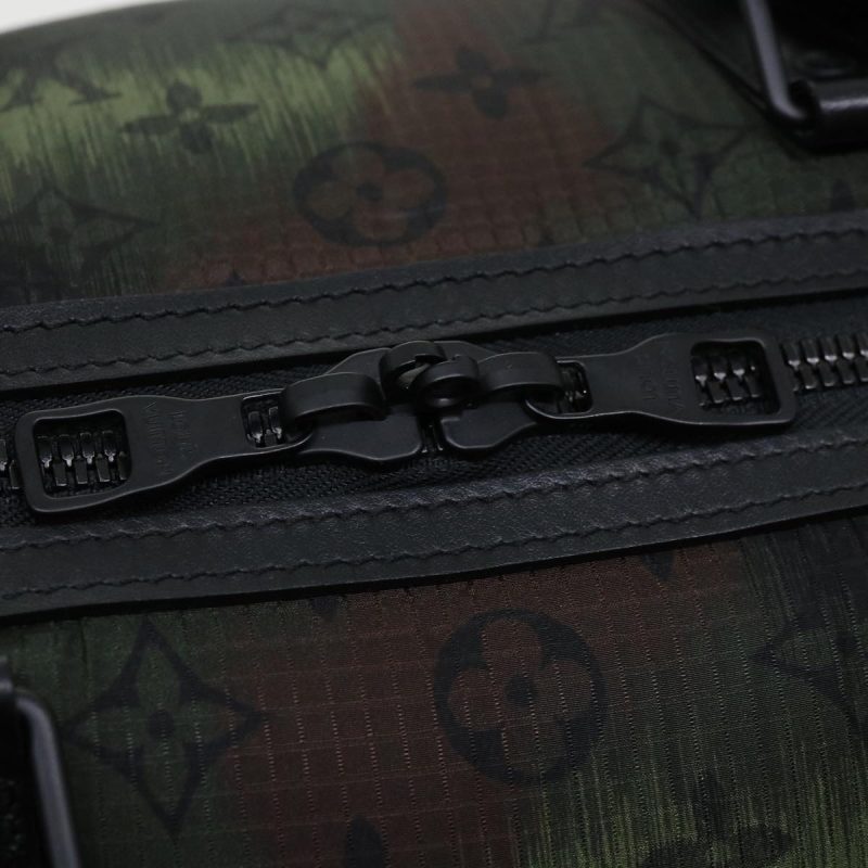 LOUIS VUITTON Camouflage Keepall Bandouliere 50 Boston Bag M56416 Auth 32799A - Logoexplore - Image 9