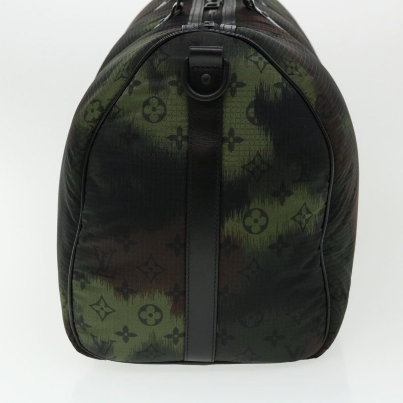 LOUIS VUITTON Camouflage Keepall Bandouliere 50 Boston Bag M56416 Auth 32799A - Logoexplore - Image 3