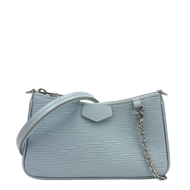 LOUIS VUITTON Epi Easy Pouch On Strap - Light Blue - Logoexplore