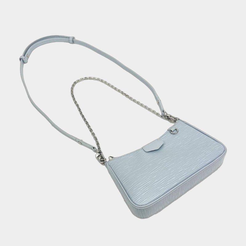 LOUIS VUITTON Epi Easy Pouch On Strap - Light Blue - Logoexplore - Image 4