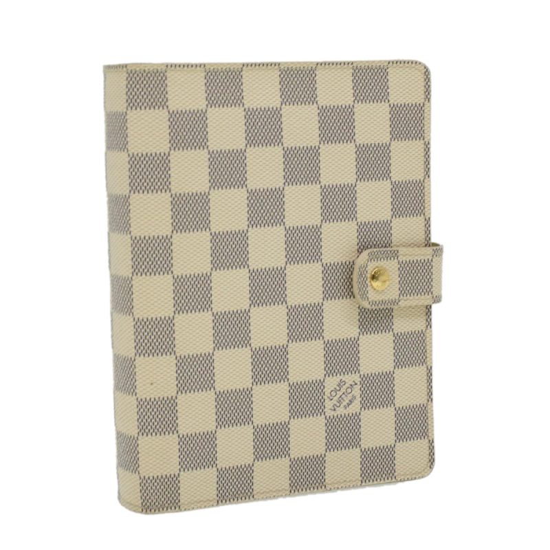 LOUIS VUITTON Damier Azur Agenda MM Day Planner Cover R20707 33224 - Logoexplore