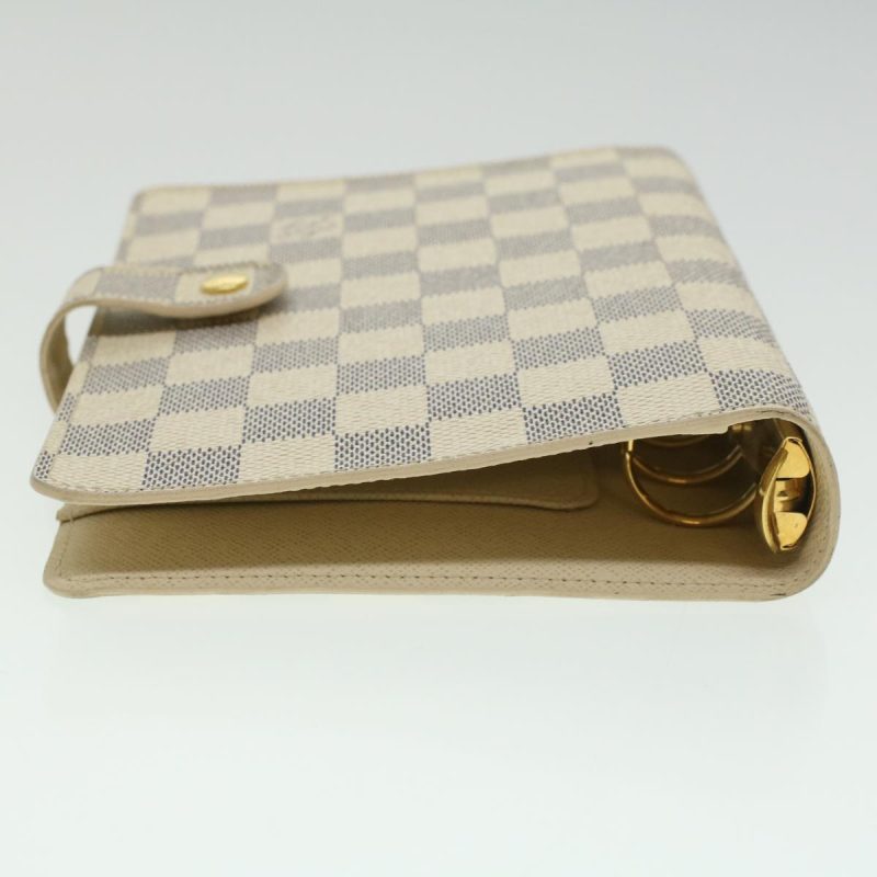 LOUIS VUITTON Damier Azur Agenda MM Day Planner Cover R20707 33224 - Logoexplore - Image 4