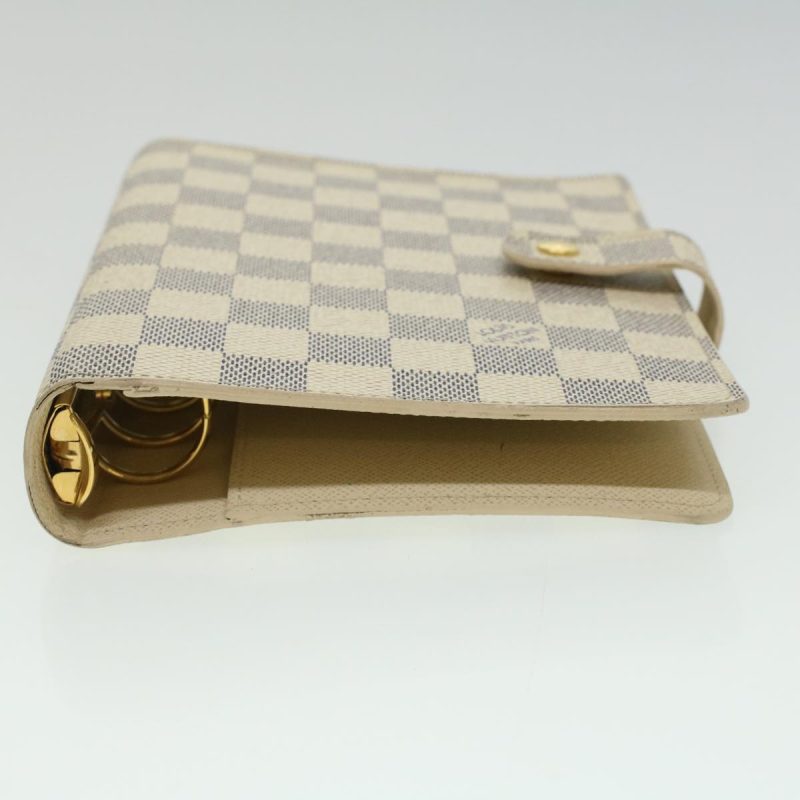 LOUIS VUITTON Damier Azur Agenda MM Day Planner Cover R20707 33224 - Logoexplore - Image 6