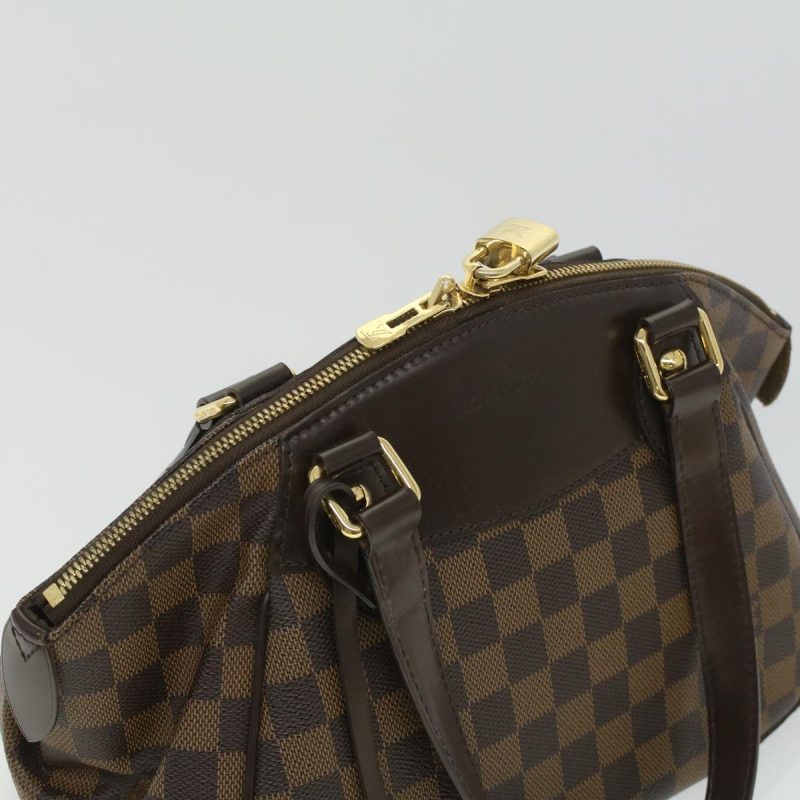 LOUIS VUITTON Damier Ebene Verona PM Hand Bag N41117 LV  33243A - Logoexplore - Image 6