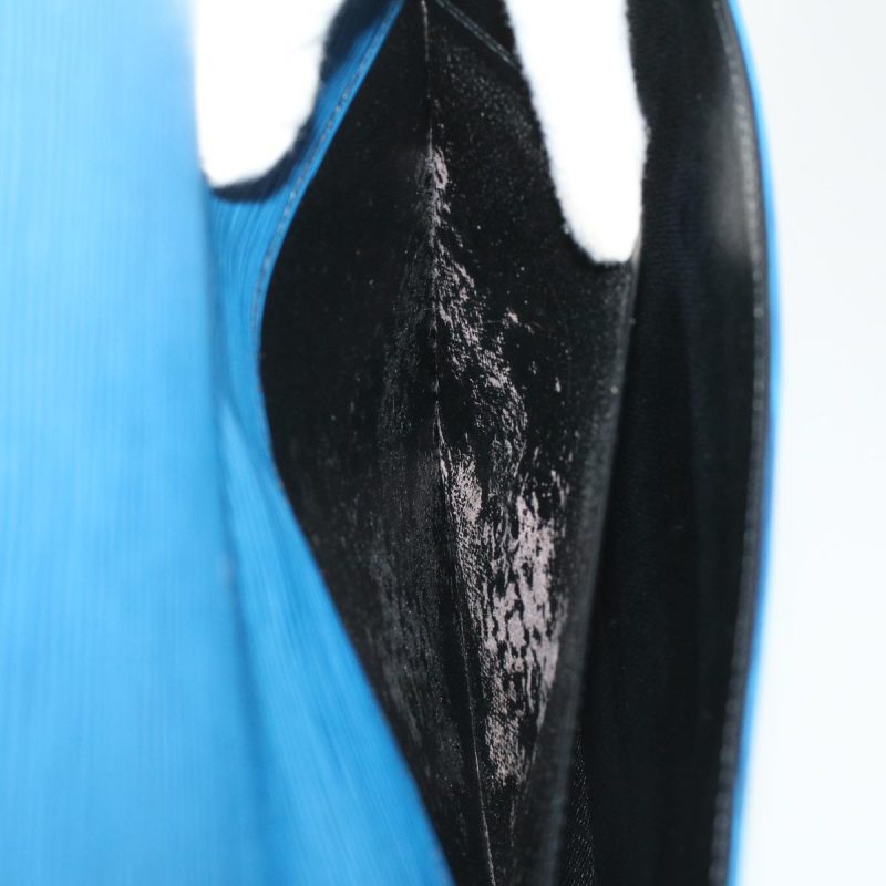LOUIS VUITTON Epi Jena Clutch Bag Blue M52715 33369 - Logoexplore - Image 10
