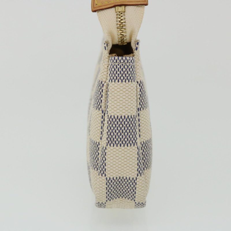 LOUIS VUITTON Damier Azur Mini Pochette Accessoires AccessoryPouch N58010 33530A - Logoexplore - Image 3