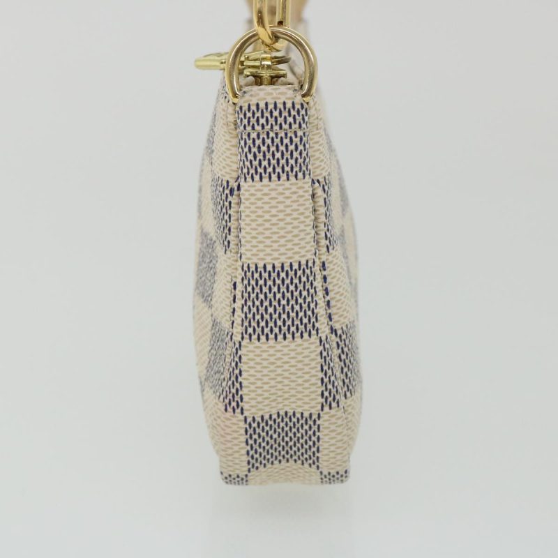 LOUIS VUITTON Damier Azur Mini Pochette Accessoires AccessoryPouch N58010 33530A - Logoexplore - Image 4