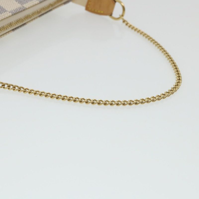 LOUIS VUITTON Damier Azur Mini Pochette Accessoires AccessoryPouch N58010 33530A - Logoexplore - Image 7