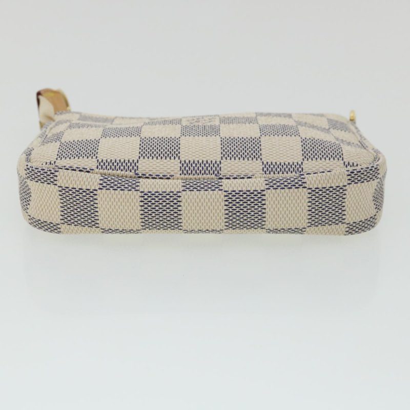 LOUIS VUITTON Damier Azur Mini Pochette Accessoires AccessoryPouch N58010 33530A - Logoexplore - Image 5