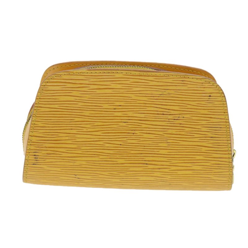 LOUIS VUITTON Epi Dauphine PM Pouch Yellow M48449 33752 - Logoexplore - Image 2