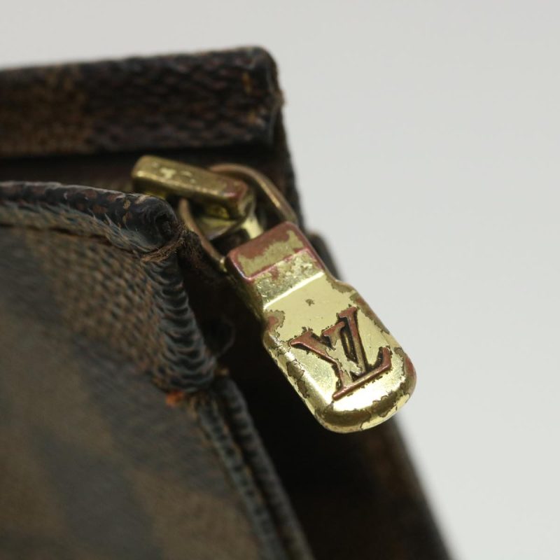 LOUIS VUITTON Damier Ebene Poche Toilette 26 Pouch N47543 34147 - Logoexplore - Image 9
