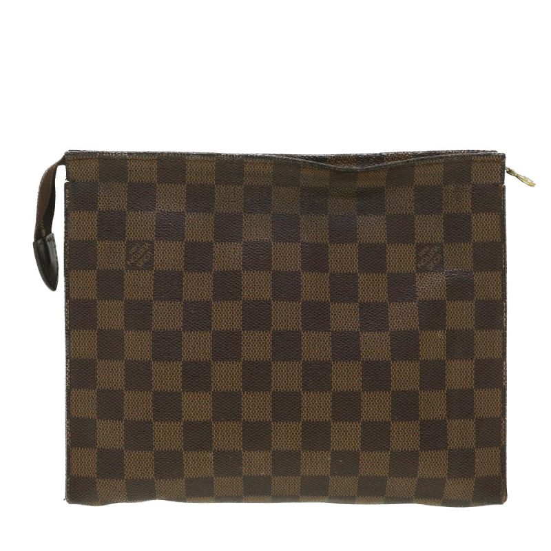 LOUIS VUITTON Damier Ebene Poche Toilette 26 Pouch N47543 34147 - Logoexplore - Image 2