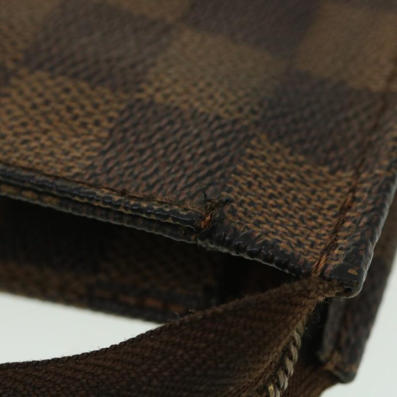LOUIS VUITTON Damier Ebene Poche Toilette 26 Pouch N47543 34147 - Logoexplore - Image 4