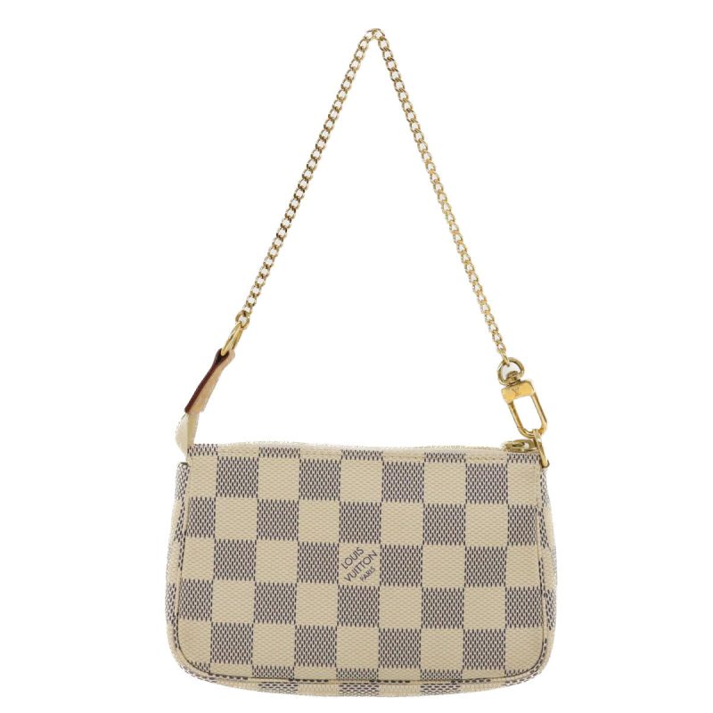 LOUIS VUITTON Damier Azur Mini Pochette Accessoires Pouch - Logoexplore - Image 2
