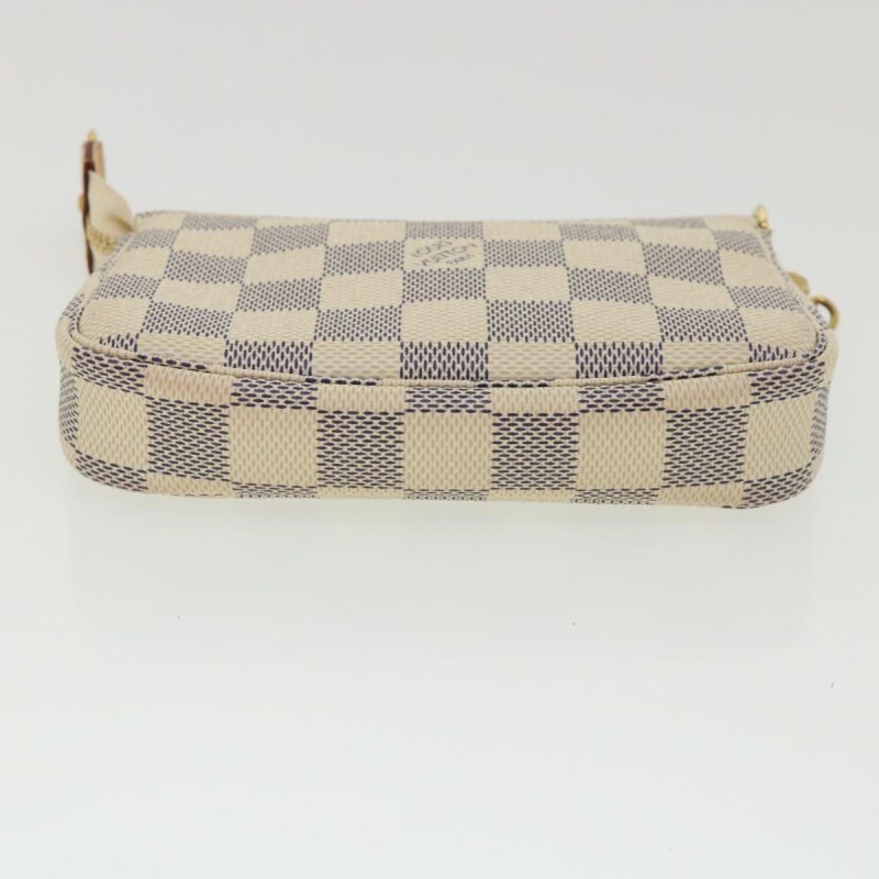 LOUIS VUITTON Damier Azur Mini Pochette Accessoires Pouch - Logoexplore - Image 5