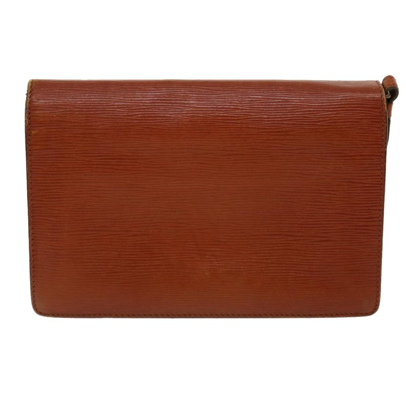 LOUIS VUITTON Epi Sellier Dragonne Clutch Bag Kenya Brown M52613 35405 - Logoexplore - Image 2