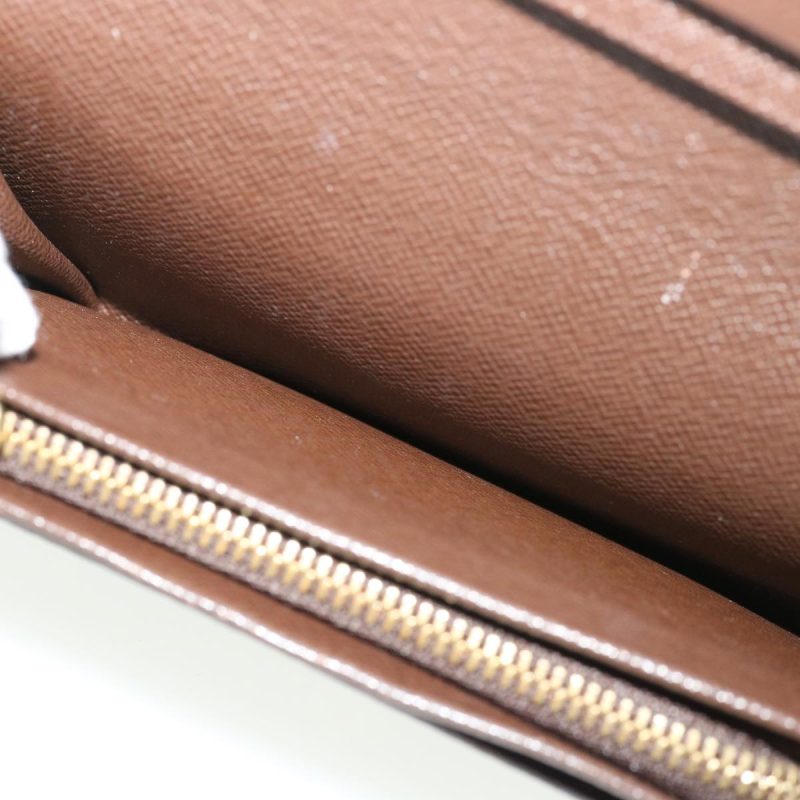 LOUIS VUITTON Damier Ebene Portefeuille Tresor Bifold Wallet N61736 35558 - Logoexplore - Image 8
