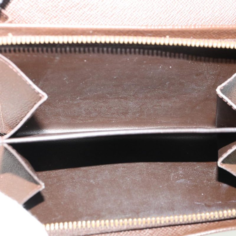 LOUIS VUITTON Damier Ebene Portefeuille Tresor Bifold Wallet N61736 35558 - Logoexplore - Image 9