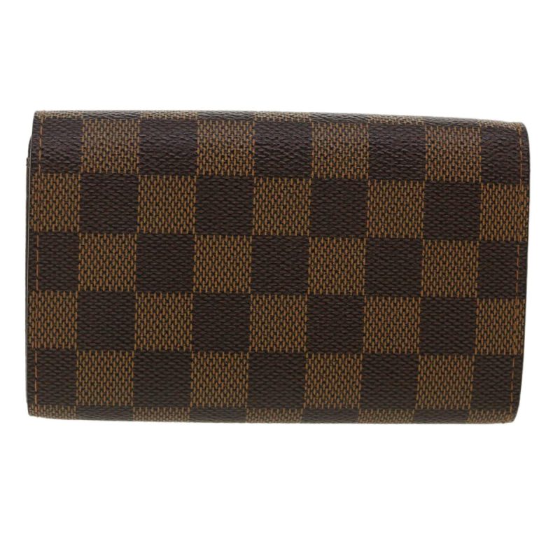 LOUIS VUITTON Damier Ebene Portefeuille Tresor Bifold Wallet N61736 35558 - Logoexplore - Image 2