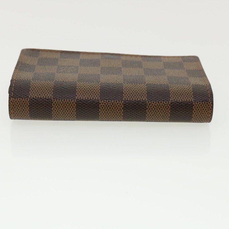 LOUIS VUITTON Damier Ebene Portefeuille Tresor Bifold Wallet N61736 35558 - Logoexplore - Image 4