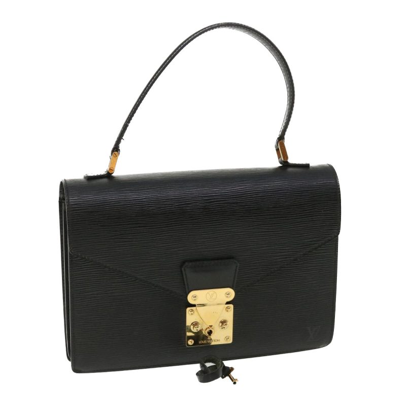 LOUIS VUITTON Epi Concorde Hand Bag Black M52132 LV 35887 - Logoexplore