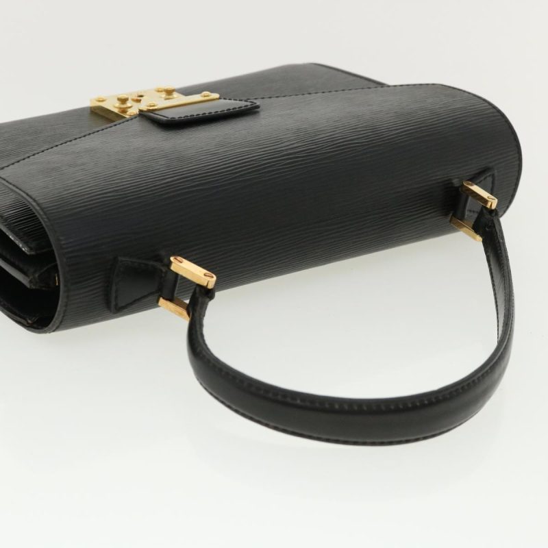 LOUIS VUITTON Epi Concorde Hand Bag Black M52132 LV 35887 - Logoexplore - Image 6