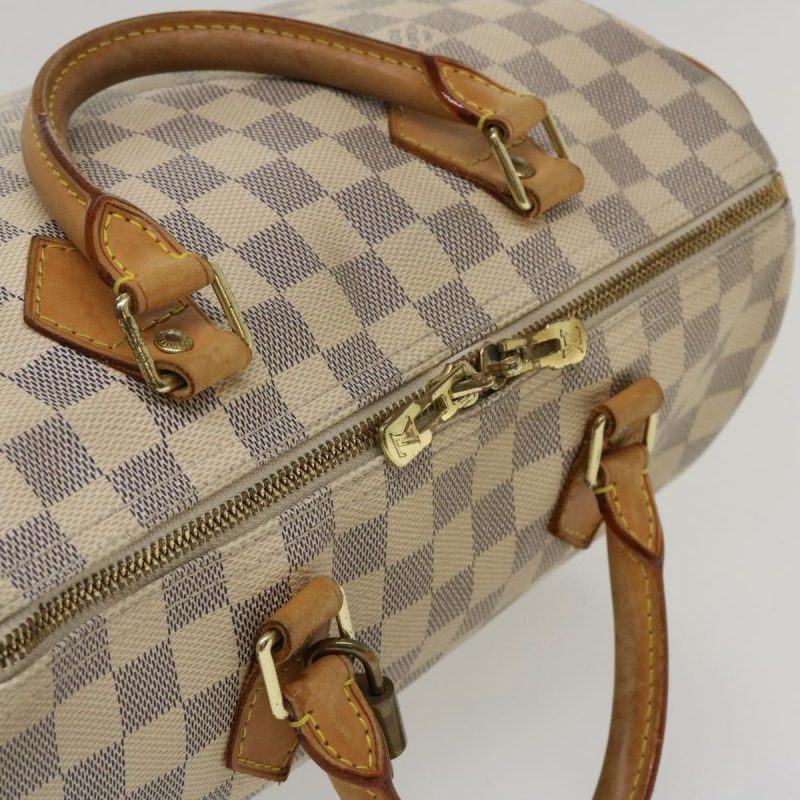 LOUIS VUITTON Damier Azur Speedy Bandouliere 30 2Way Hand Bag N41052 35977 - Logoexplore - Image 6