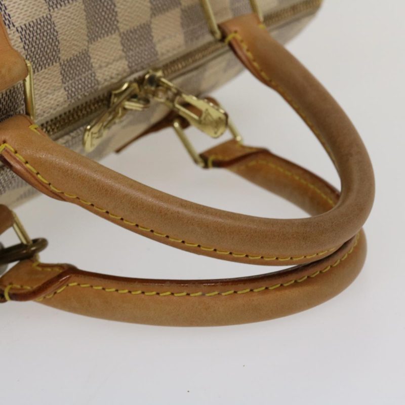 LOUIS VUITTON Damier Azur Speedy Bandouliere 30 2Way Hand Bag N41052 35977 - Logoexplore - Image 7