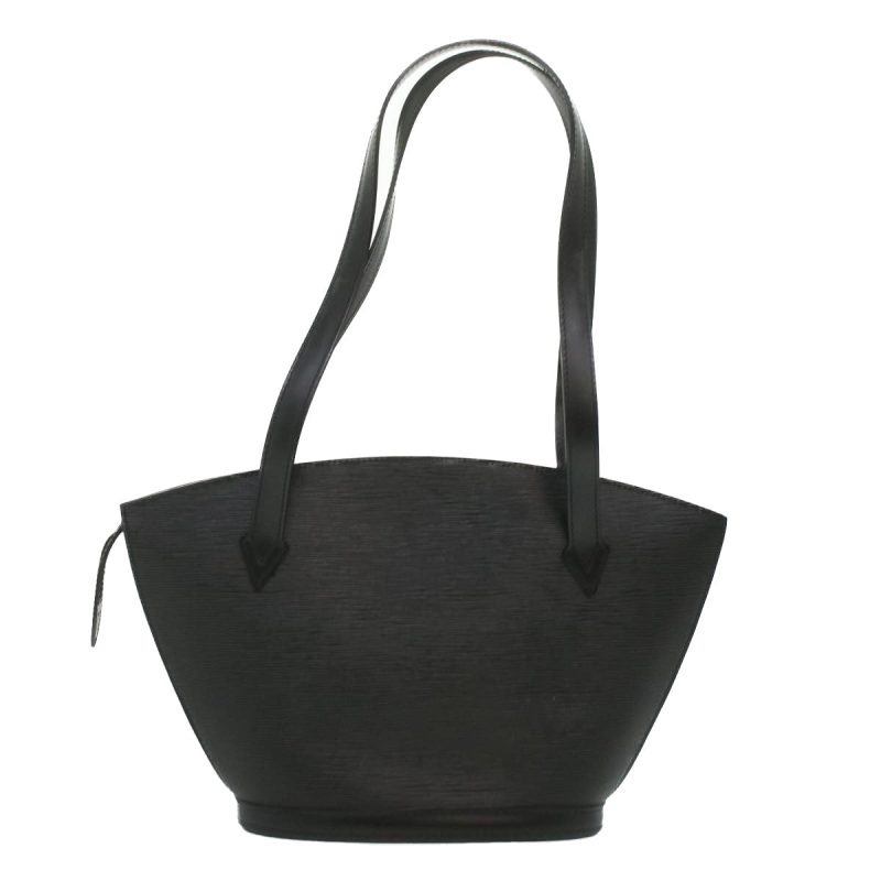LOUIS VUITTON Epi Saint Jacques Poignees Shoulder Bag Black M52332 LV 36014 - Logoexplore - Image 2