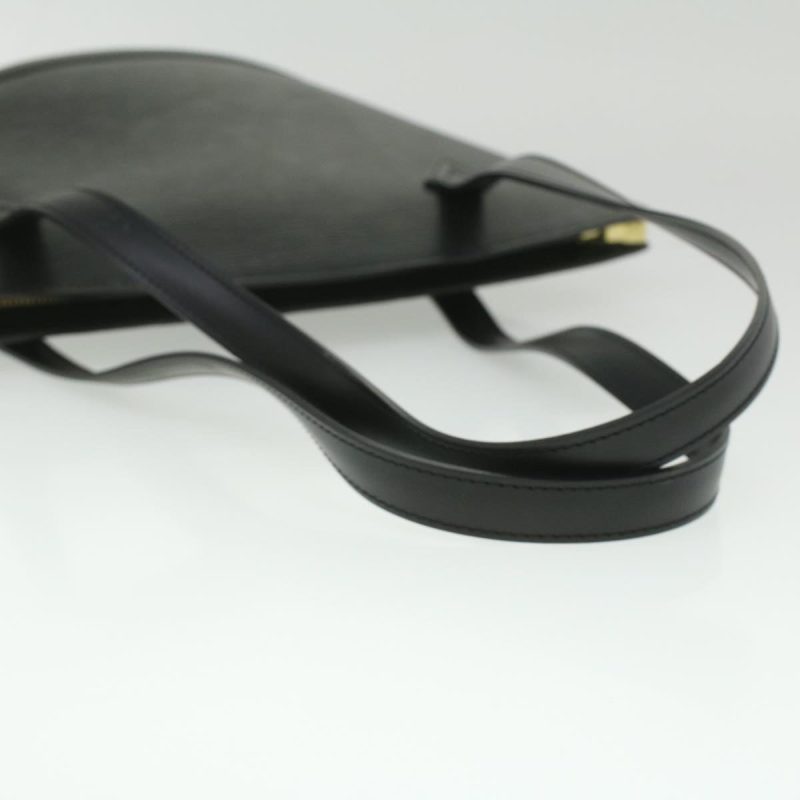 LOUIS VUITTON Epi Saint Jacques Poignees Shoulder Bag Black M52332 LV 36014 - Logoexplore - Image 7